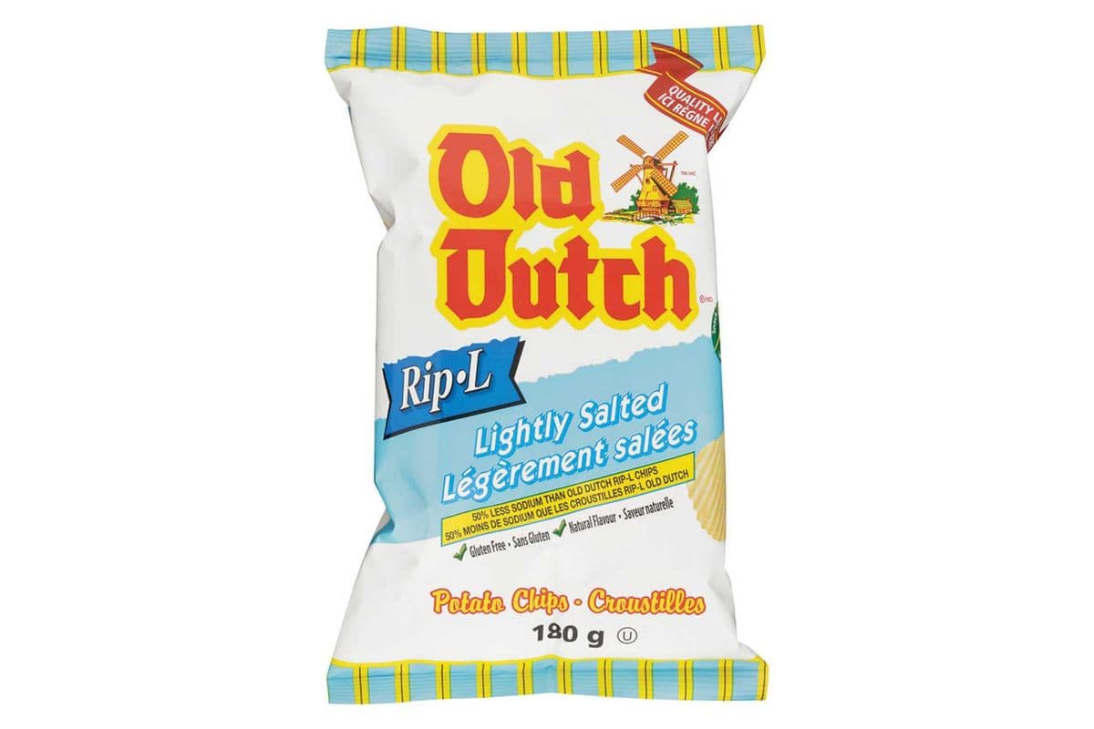 Old Dutch Rip.L Lightly Salted (180 g)