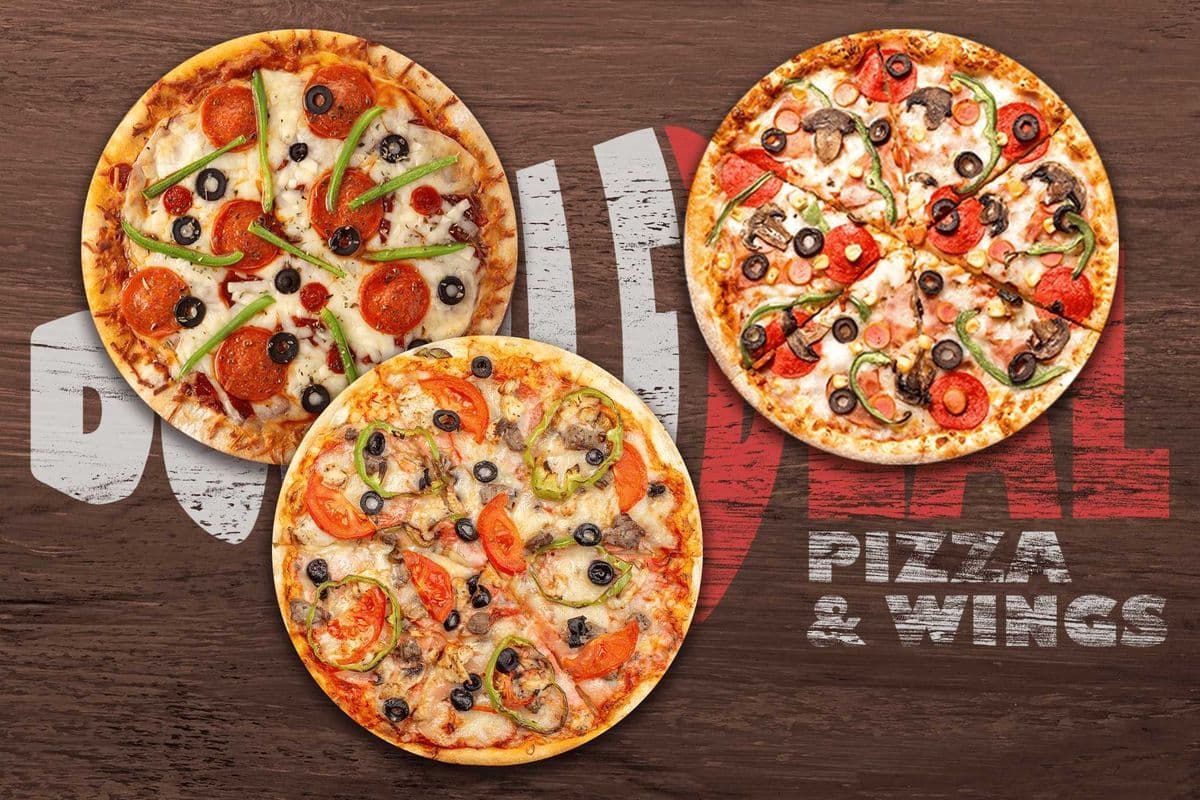 Triple Deals (Medium Pizza)