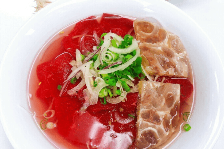 311. Rare Beef and Soft Tendon Rice Noodle Soup - Pho Tai Gan
