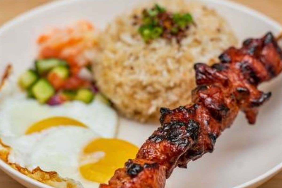 Pork BBQ Silog Platter