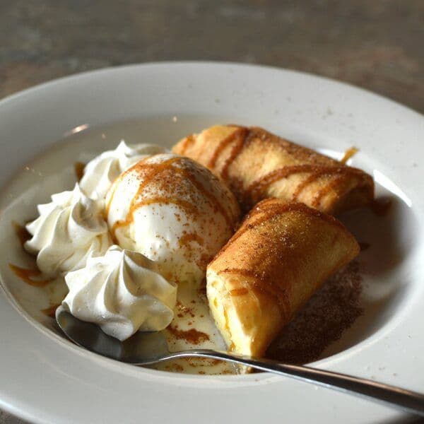 DEEP-FRIED CHEESECAKE
