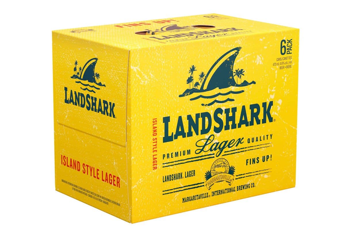 Landshark Lager 6-Pk Can + (1 x 2838ml)