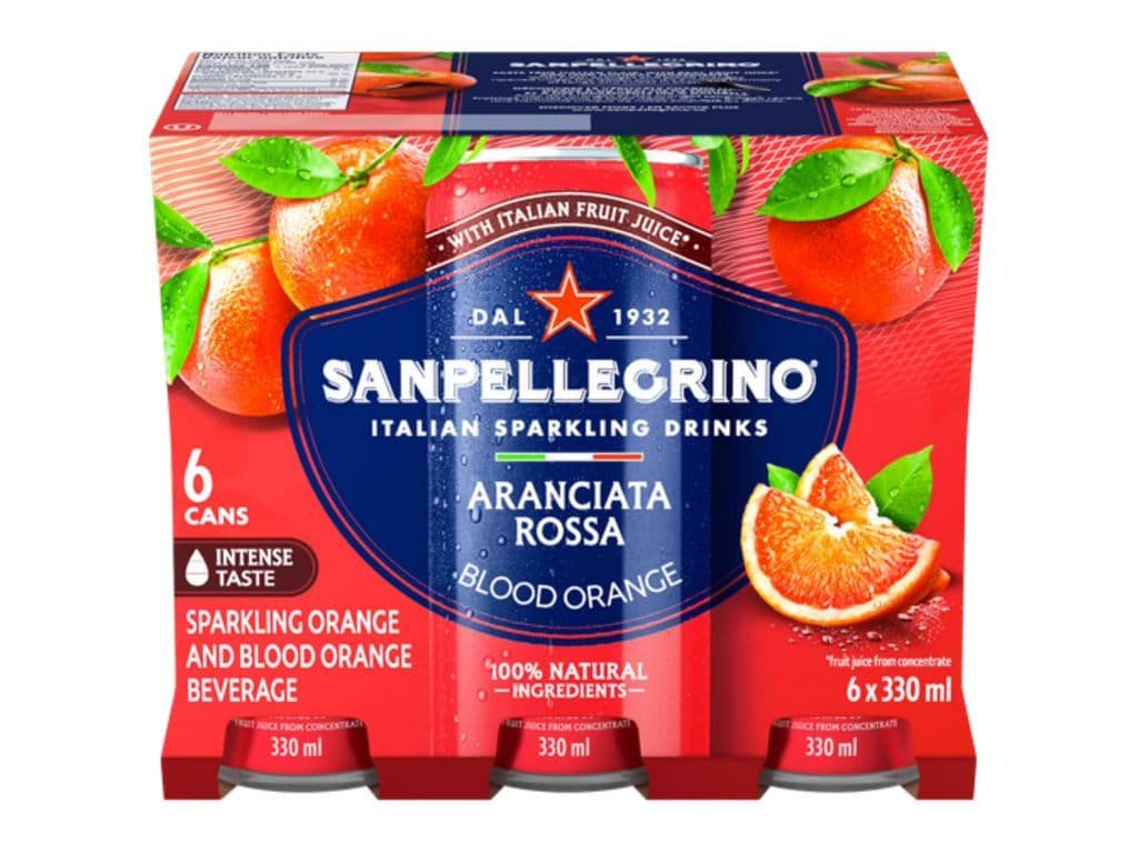 San Pellegrino - Aranciata Rossa 6pk