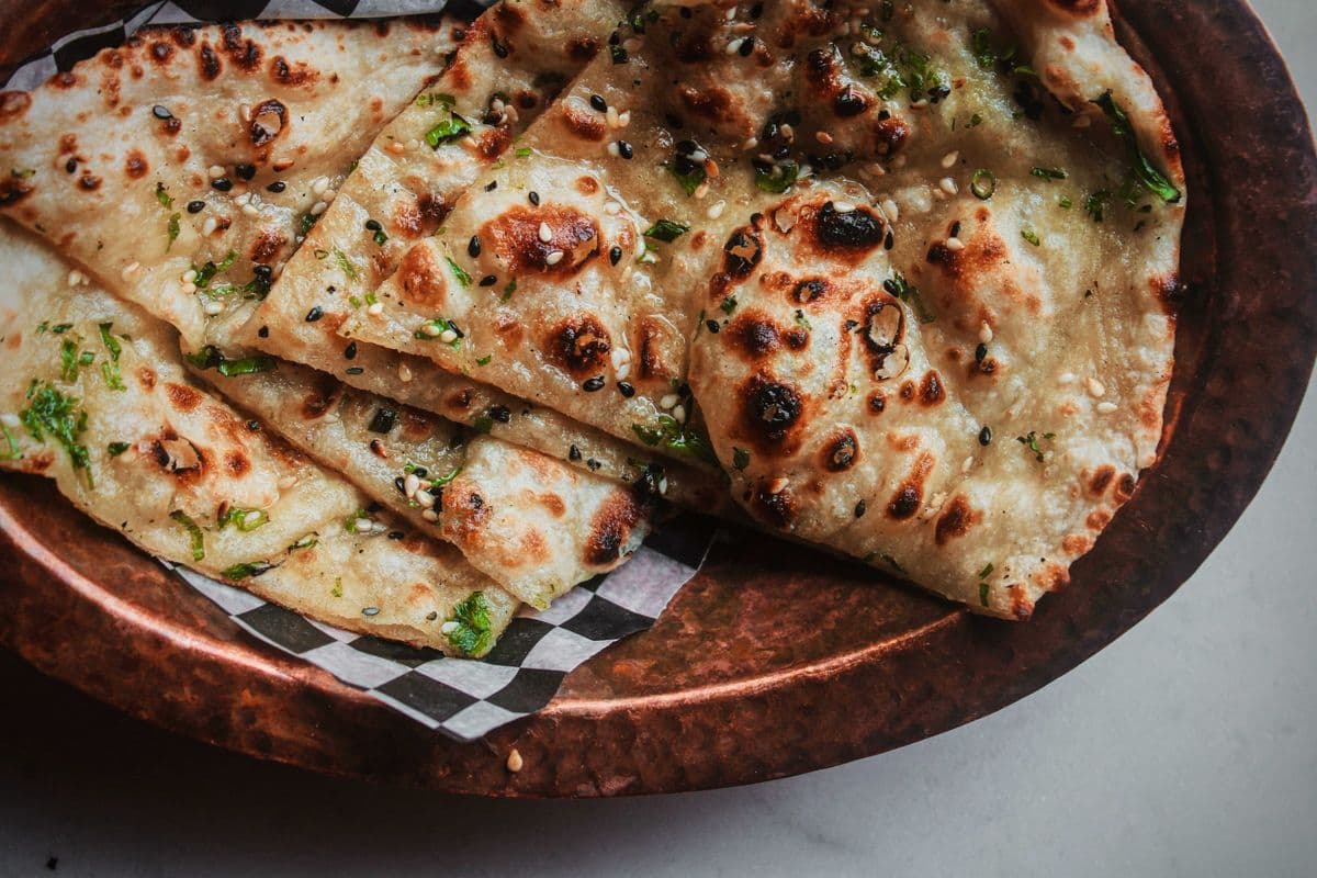 Garlic Cilantro Naan