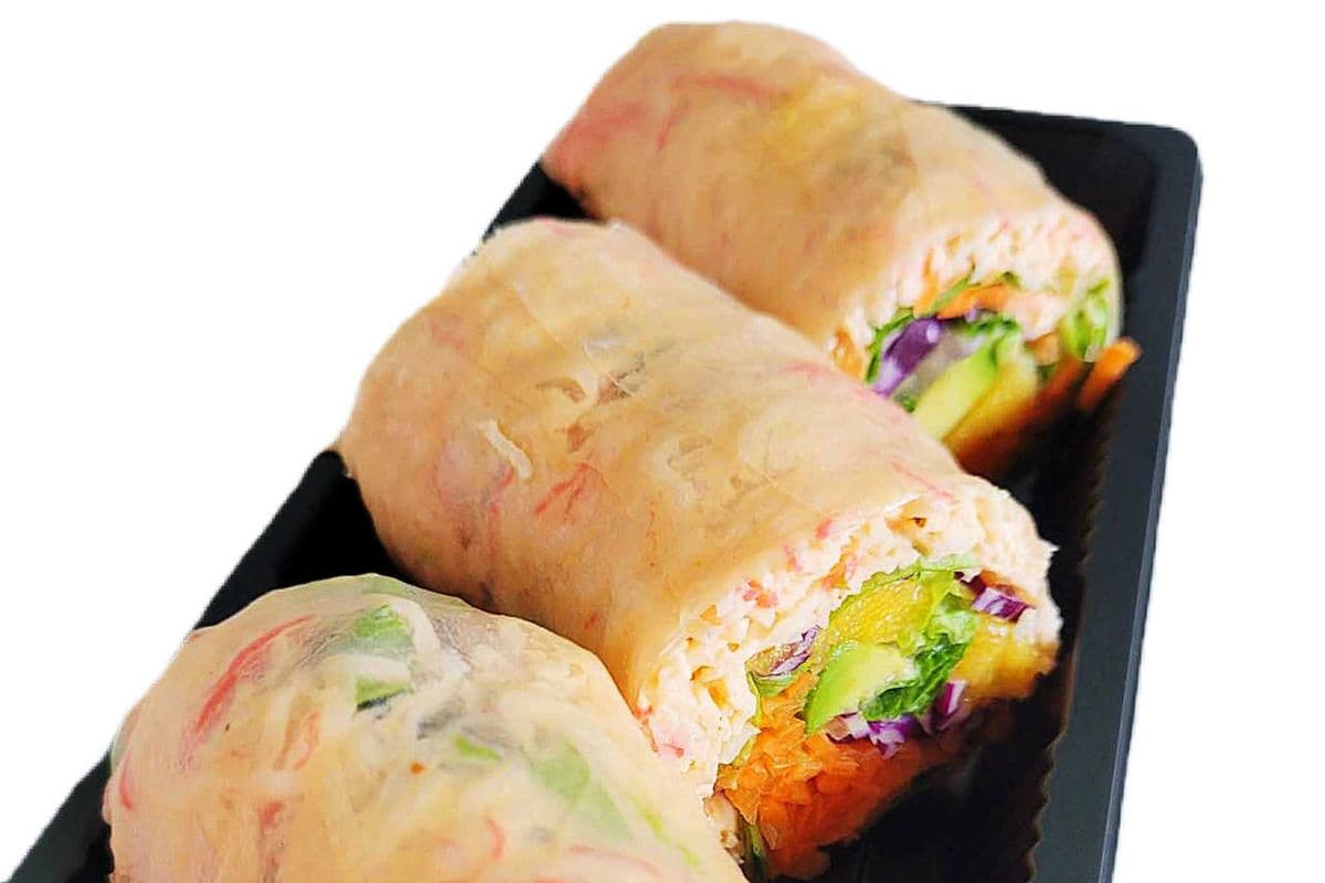 L2. Spicy Crab Rice Paper Roll (3pcs)