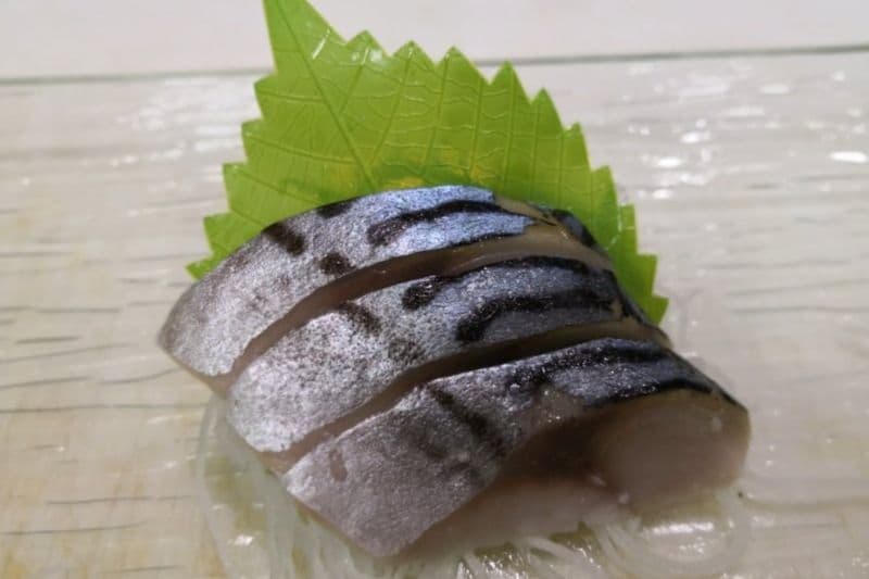S05A. Mackerel Sashimi (3 pcs)