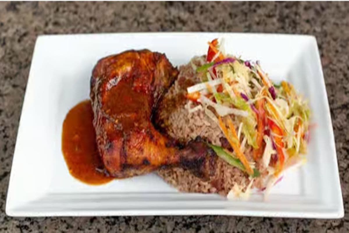 Jerk Chicken Roti