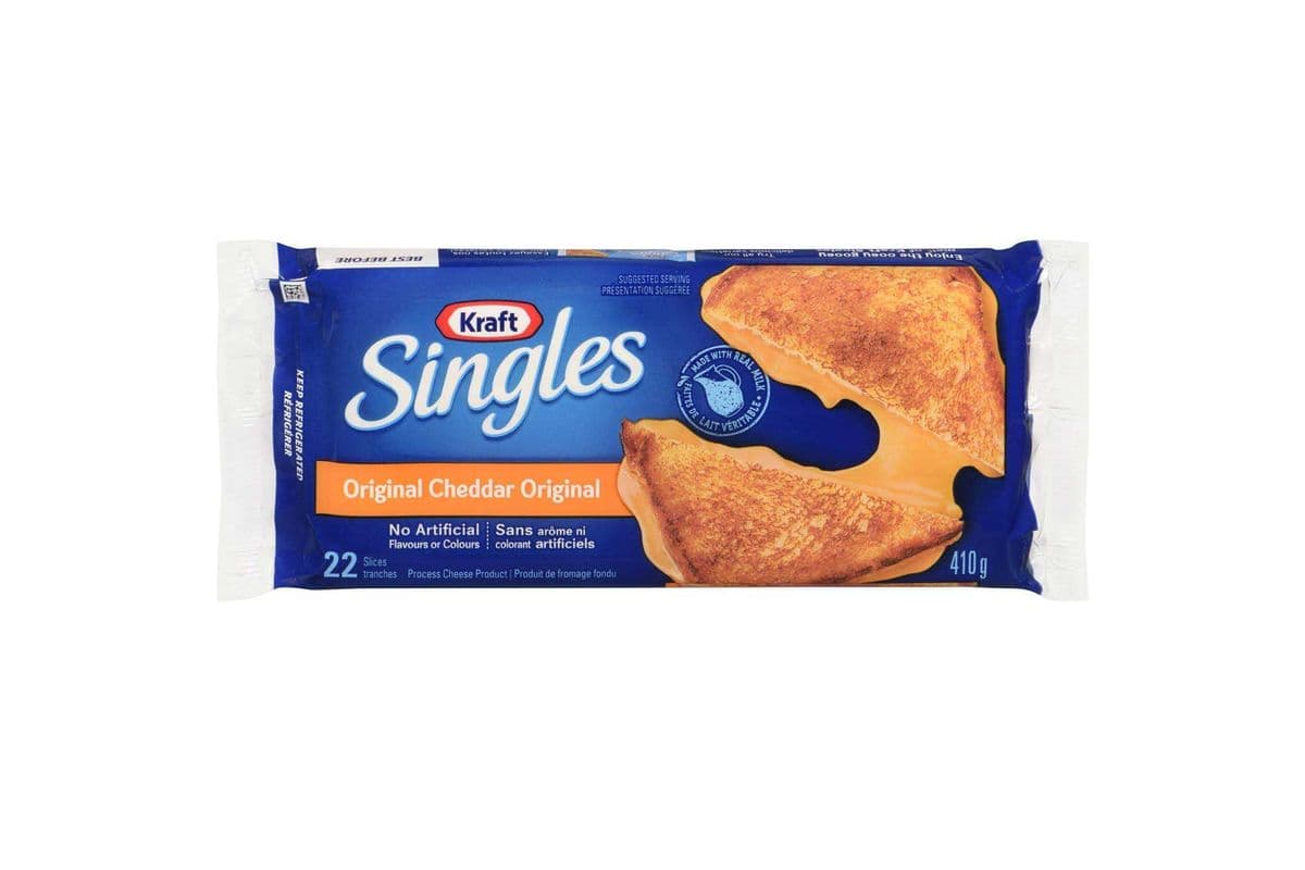 Kraft Cheese Singles slices (410g)