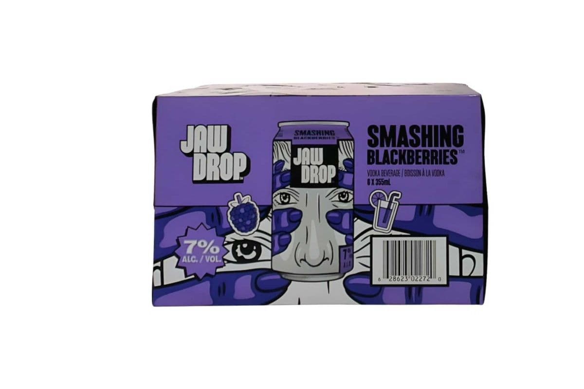 Jaw Drop Smashing Blackberries (6 x 355 ml)