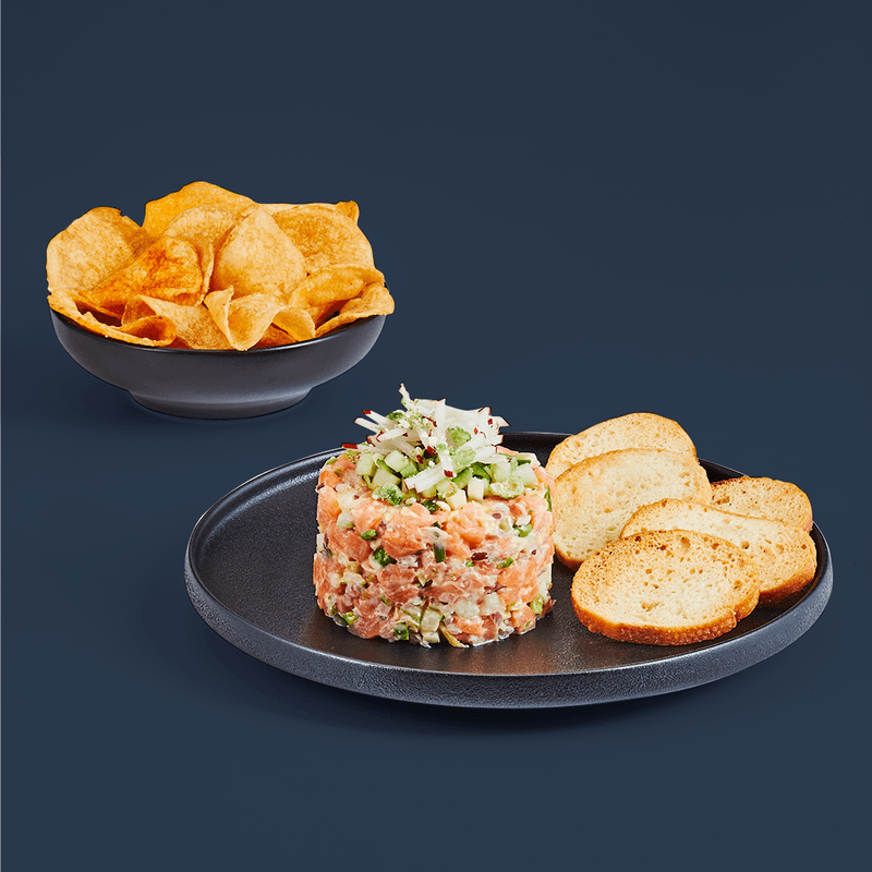 Tartare Saumon Tokyo (Portion Régulière) / Tokyo Salmon Tartare (Regular Portion)