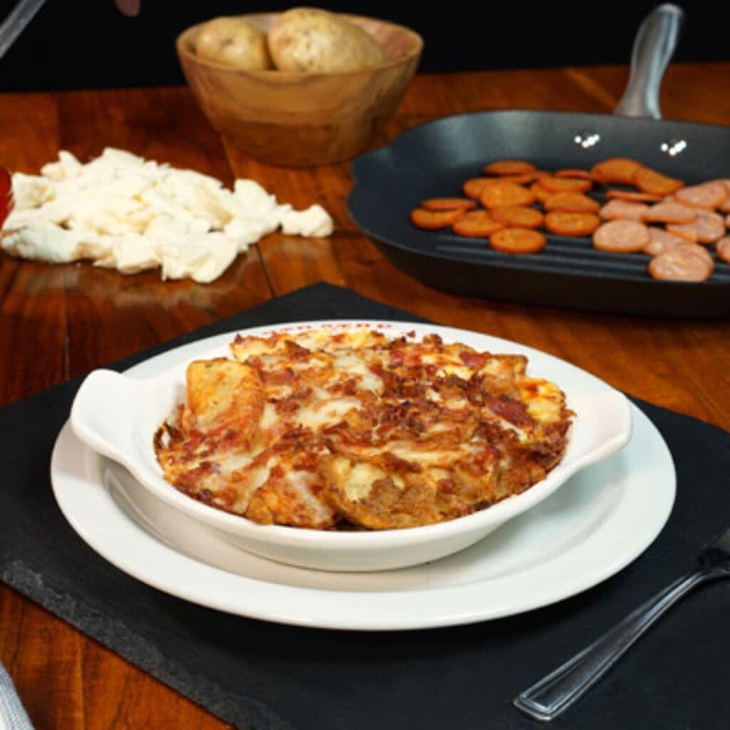 Moyenne poutine pelure napolitaine / Moyenne poutine pelure napolitaine