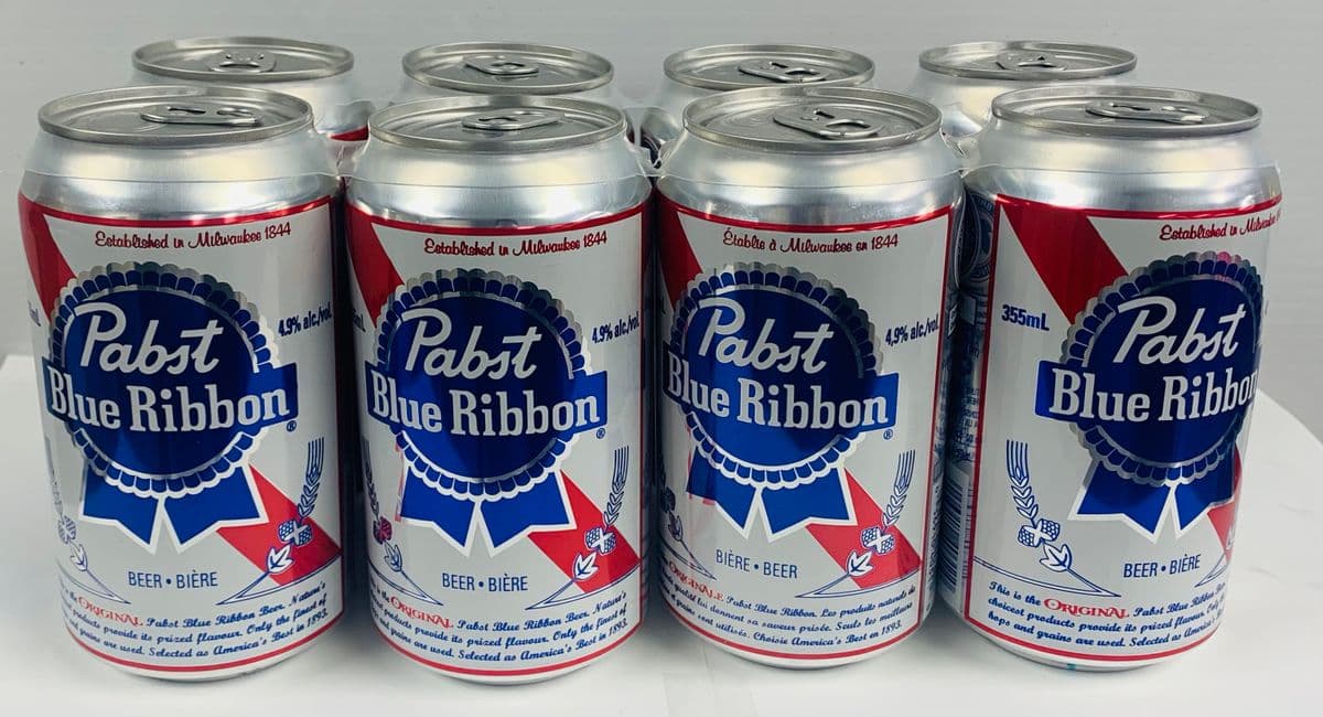 Pabst Blue (8 x 355 ml Cans)