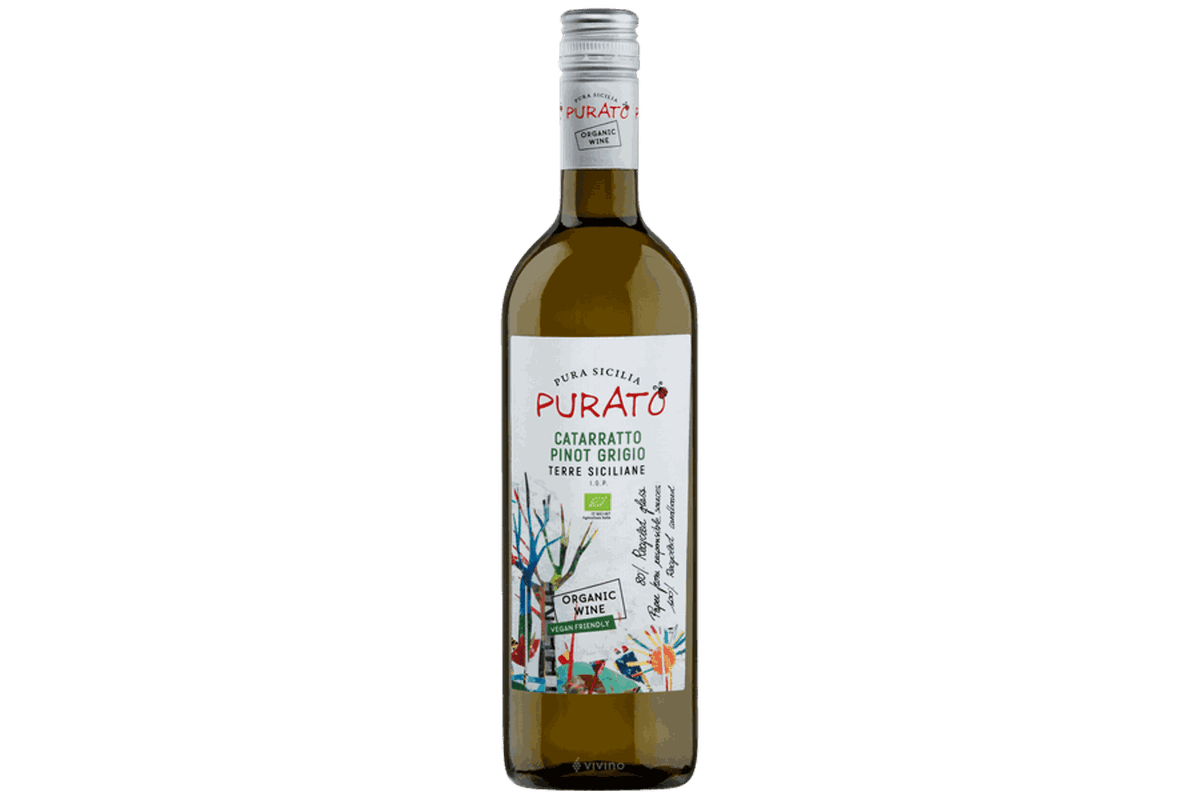 Purato Organic Catarratto Pinot Grigio 750ml