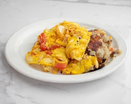  Veggie with Cheese Omelets  / Omelettes Végé avec Fromage