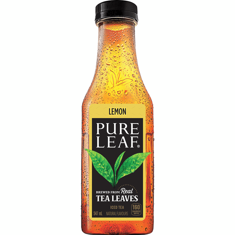  Pure Leaf Vrai Thé Glacé Infusé Citron 547ml/ Pure Leaf Real Infused Iced Tea Lemon 547ml