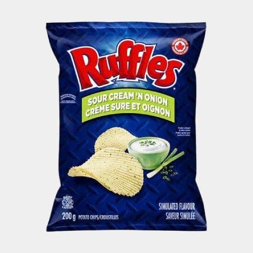 Ruffles - Crème sur et oignon / Ruffles - Sour Cream and Onion