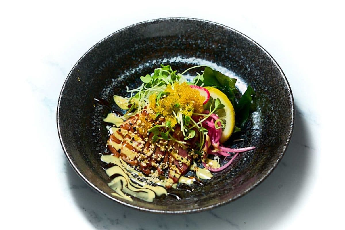 Smoked Duck Tataki