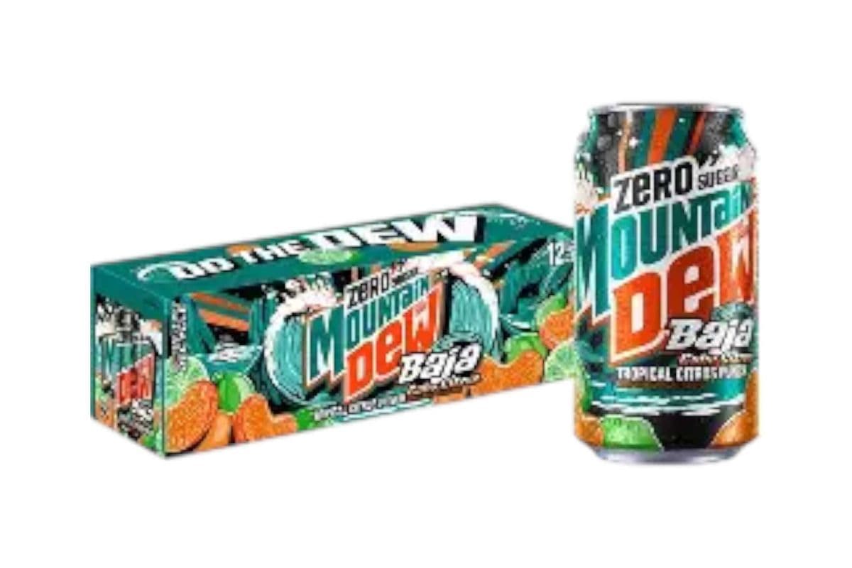 Mountain Dew Baja Cabo Citrus Zero Sugar (355ml) (5 Cal)