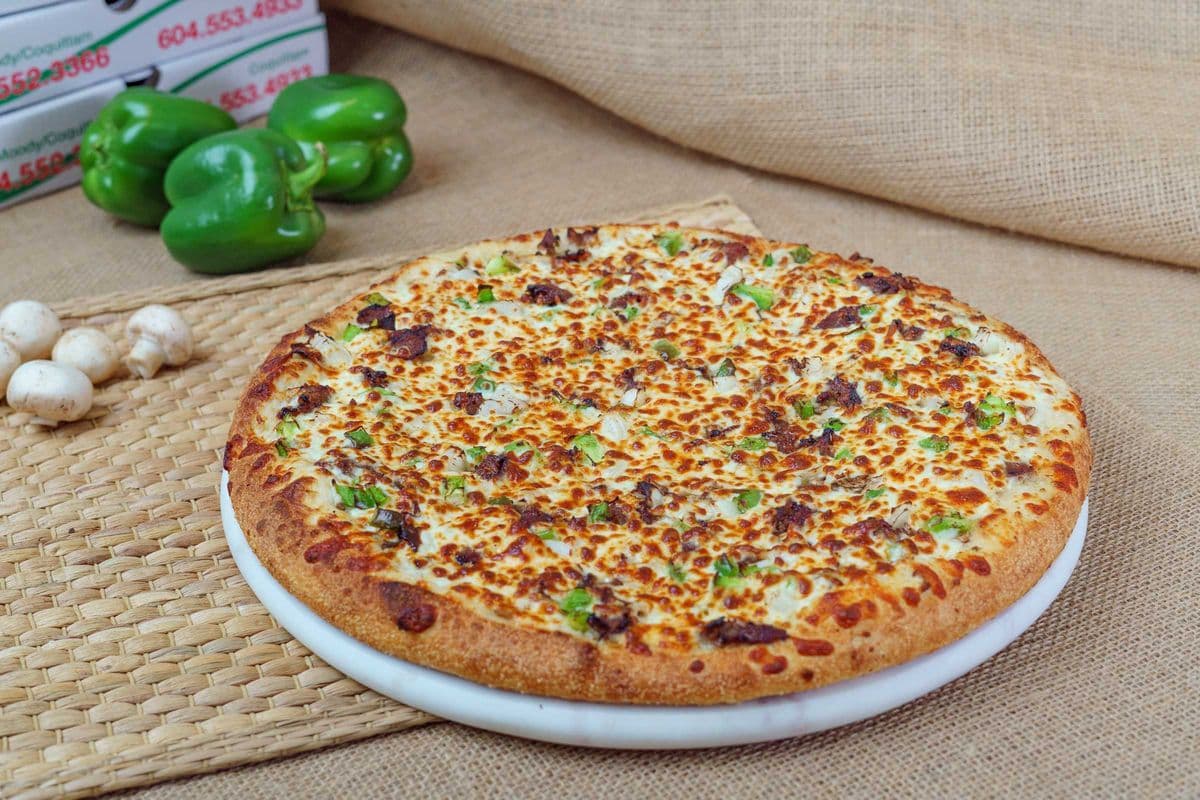Medium Philly Cheese Steak Pizza