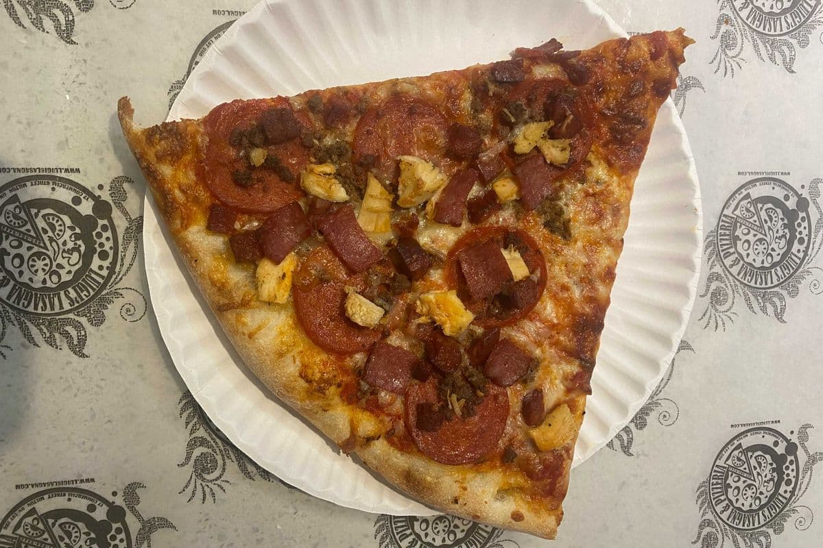 Pizza Slice - Meat Supreme