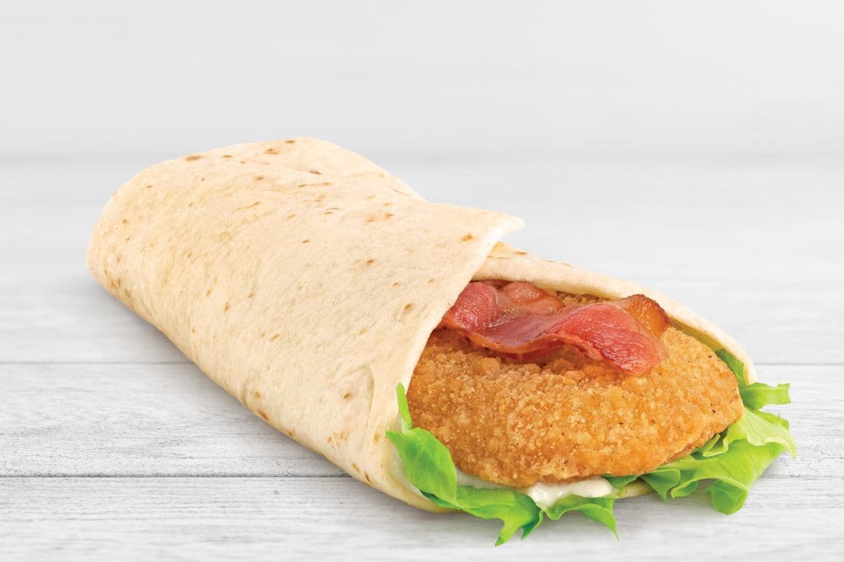 Two Bacon Chicken Wraps