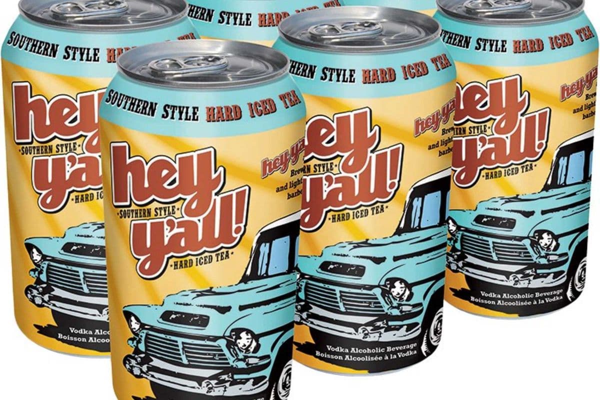 Hey Y'all Iced Tea (6 x 355 ml Cans)