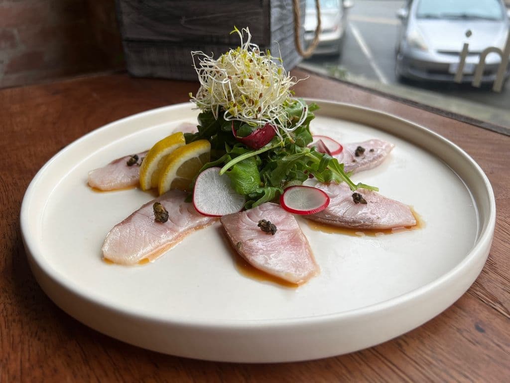 Aburi Hamachi Carpaccio