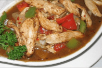 74. Stir-Fried Satay Chicken and Vegetables