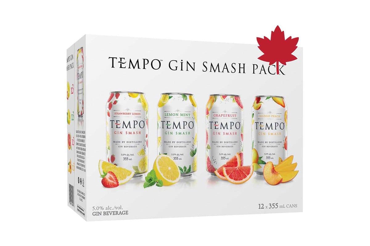 Tempo Gin Smash Pack (12 x 355 ml)