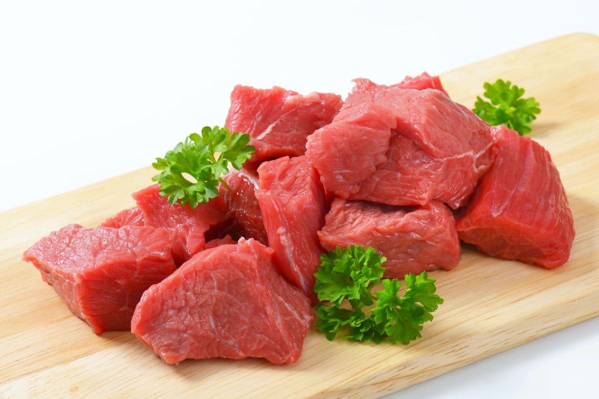 Inside Round Beef Stew Halal (1 lb)