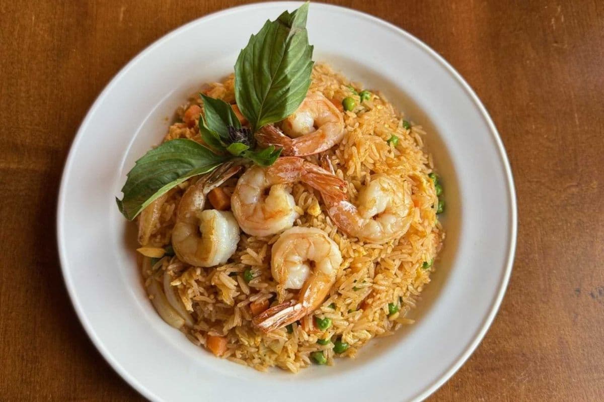 75. Tom Yum Shrimp Fried Rice