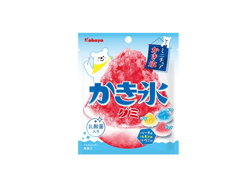Kabaya Shaved Ice Japanese Gummies 55g Asian Candies