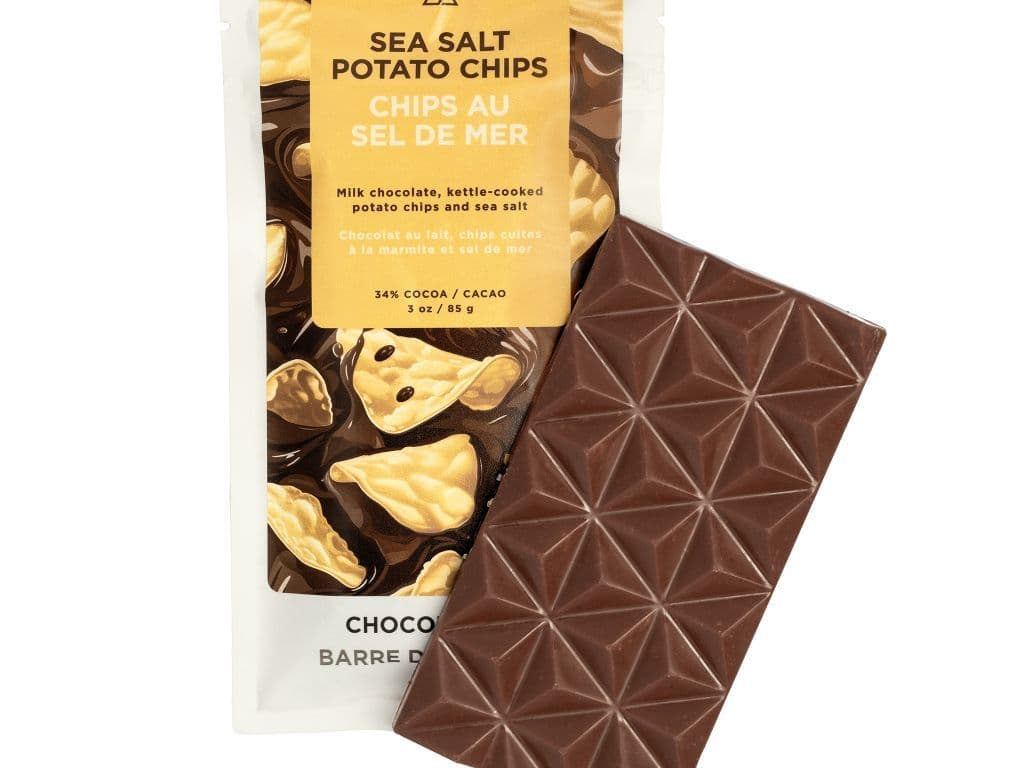 Sea Salt Potato Chip, Chocolate Bar