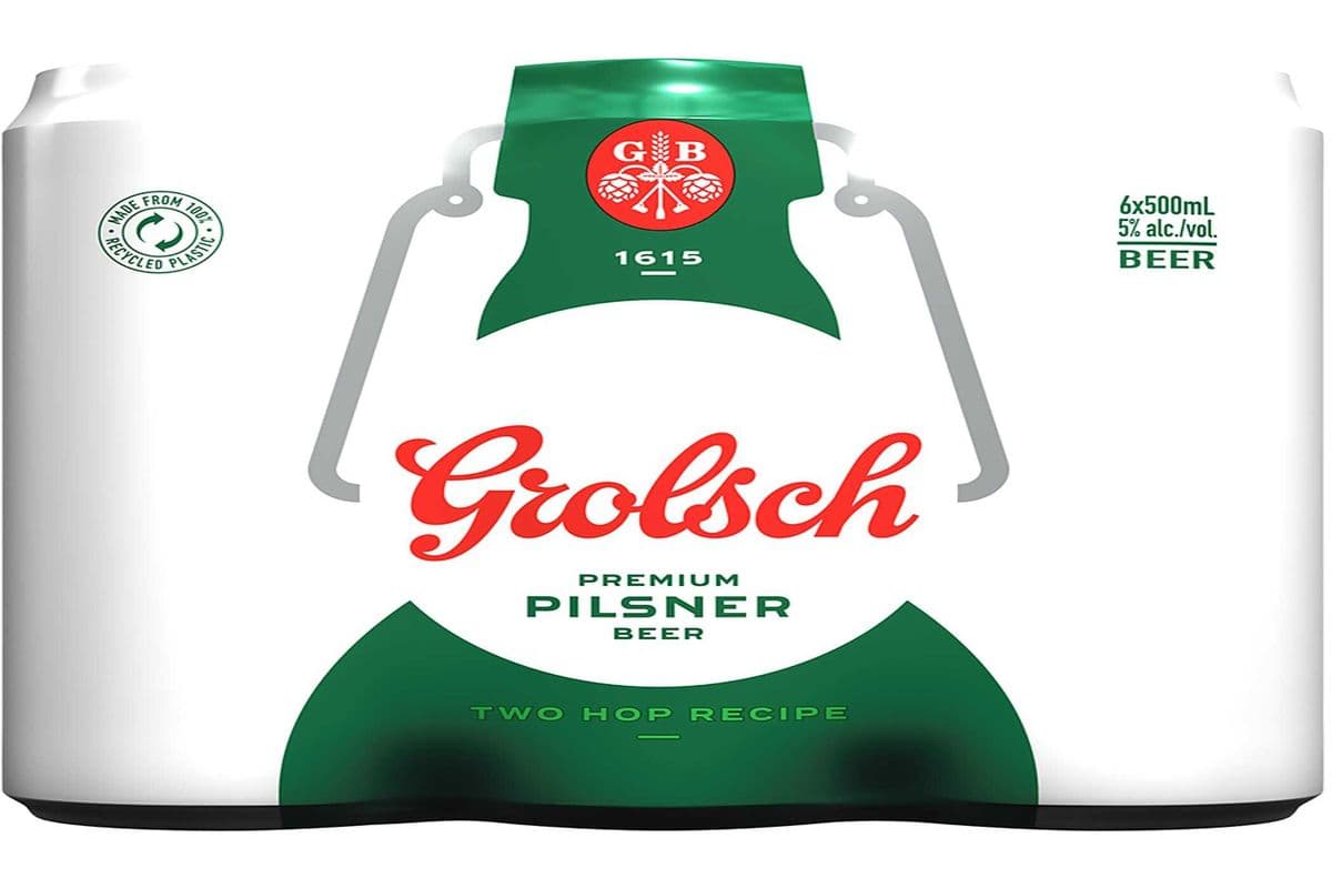 GROLSCH PREMIUM PILSNER 6X500ML SHRINKWRAP (6 x 355ML)