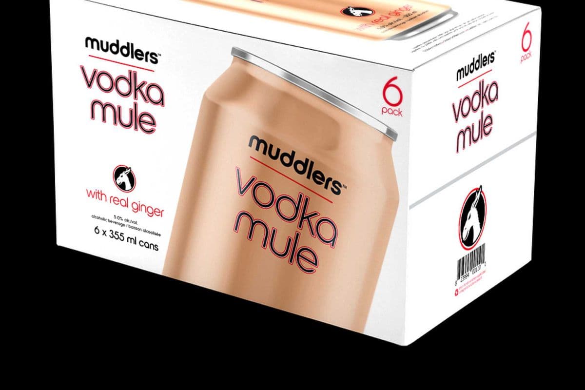 MUDDLERS - VODKA MULE (1 x 6x355 ml)