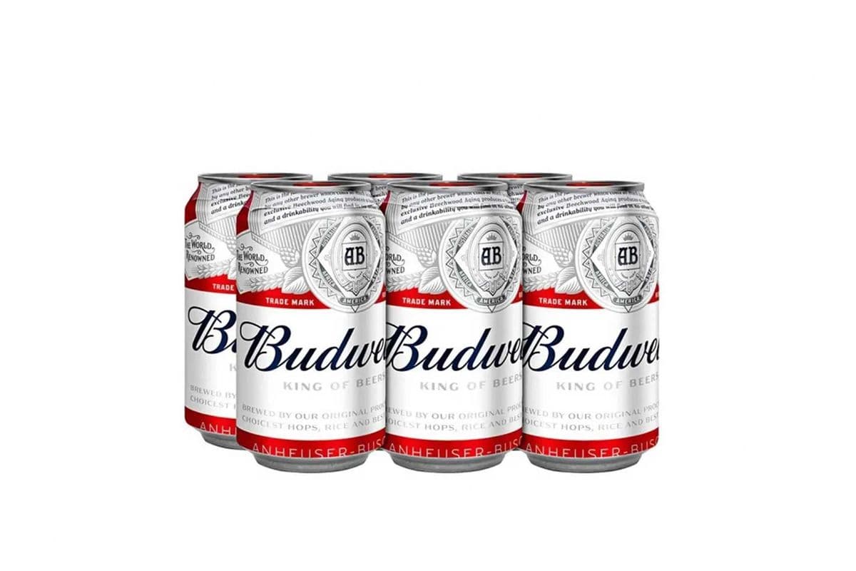 BUDWEISER 8 CANS (8 x 355ml Can)
