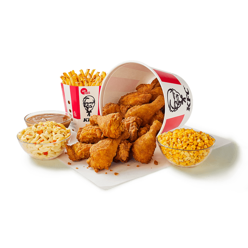 14 Piece Original Recipe Chicken Bucket and 4 Large Sides