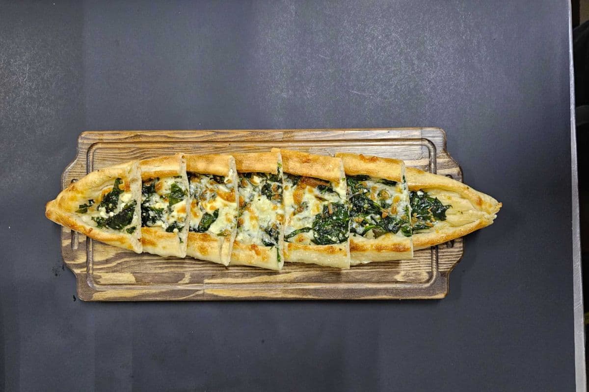 Spinach Feta Pide