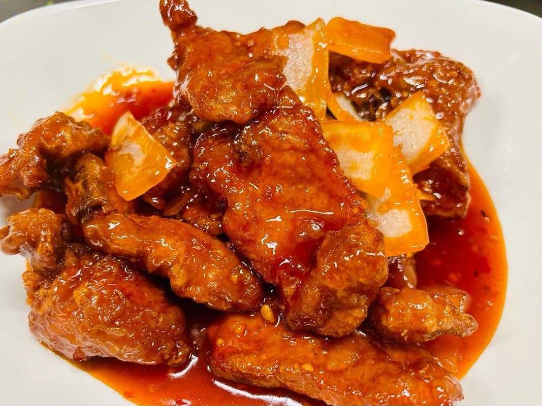 Pork Chop à la Szechuwanne / Côtelettes de Porc  Szechwan