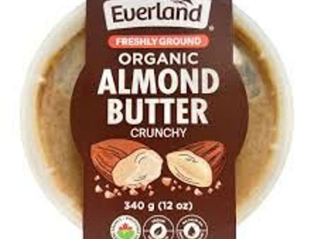 EVERLAND ORGANIC ALMOND BUTTER CRUNCHY 340G