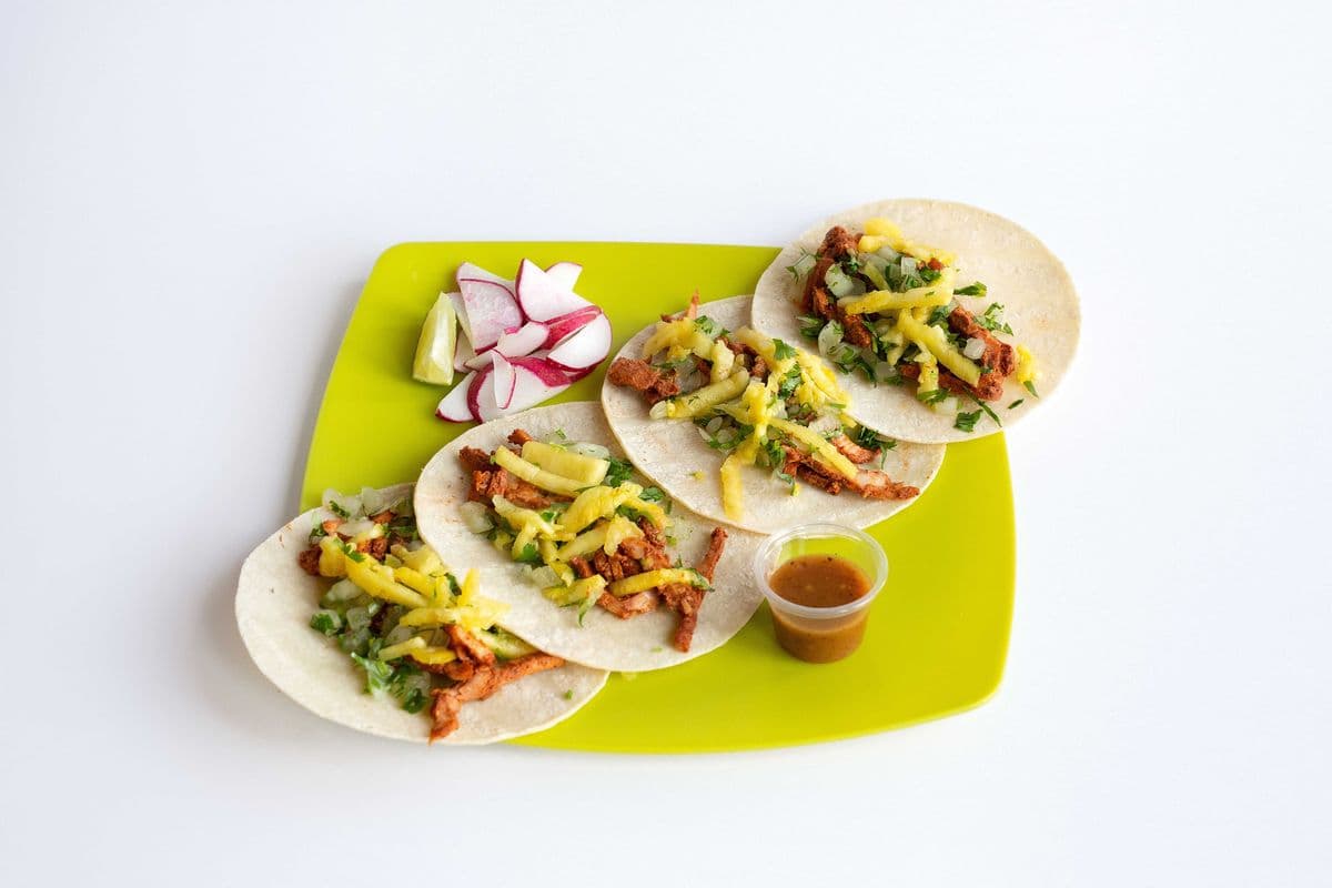 2. Pork Taco (Al Pastor) (4 pcs) gf