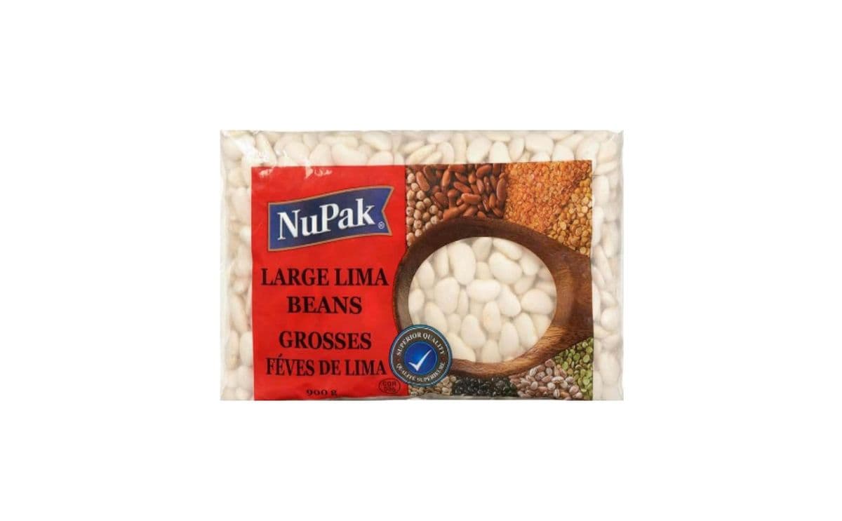 NuPak Large Butter Lima Beans (900g)