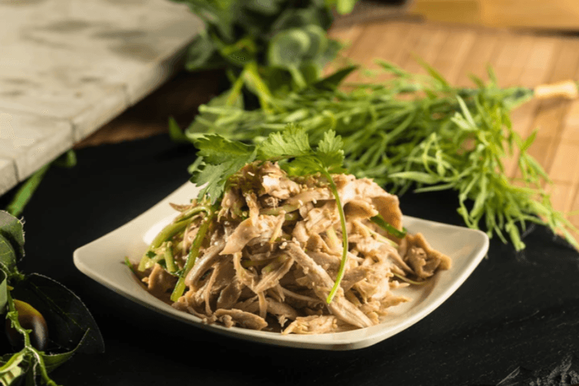 C12. Shredded Chicken with Sesame Sauce 麻油手撕鸡