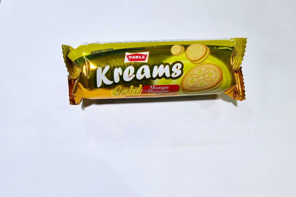 Parle Kream Gold Mango cookie (66.7g)