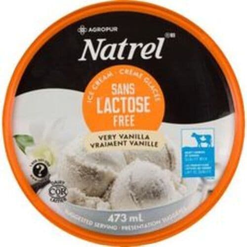 Natrel Sans Lactose Vraiment Vanille 473ml/ Natrel Lactose Free Very Vanilla 473ml