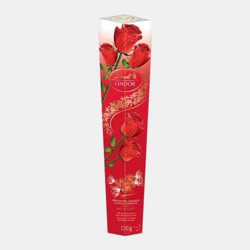 Lindt Long stem rose chocolat au lait (120g) / Lindt Long Stem Rose Milk Chocolate (120g)