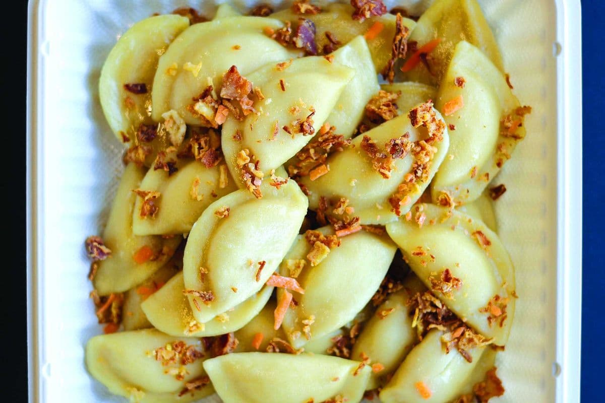 Perogies Huge plate 35pcs+ (35+)