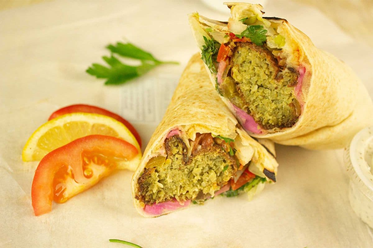 Regular Falafel Wrap