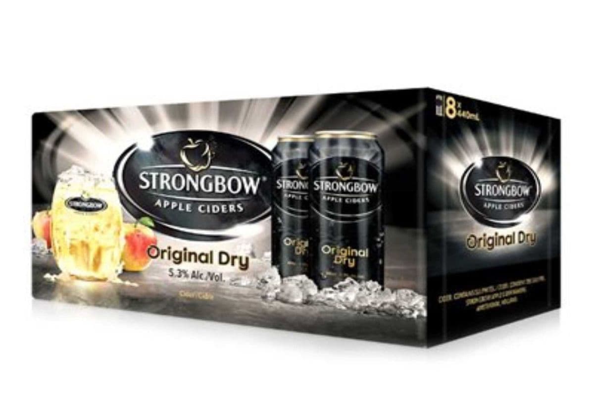 Strongbow Cider 8 cans (8 x 200 ml)