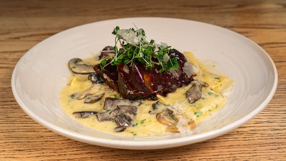 Short Ribs + Ravioli